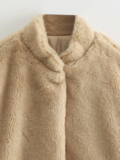 weiche Teddyjacke
