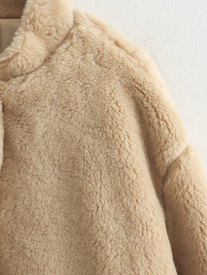weiche Teddyjacke