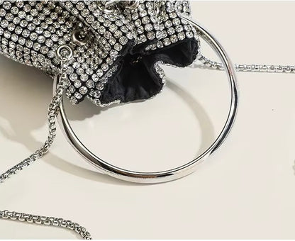 kleine Strass Umhängetasche