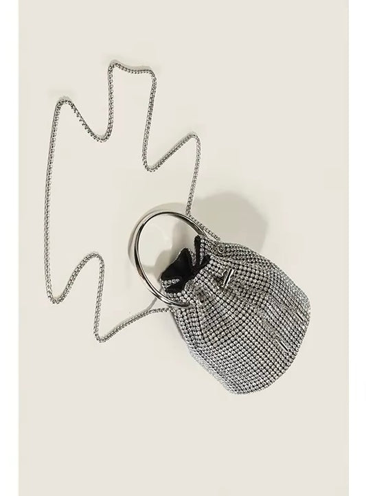 kleine Strass Umhängetasche