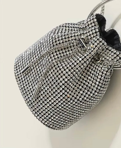 kleine Strass Umhängetasche