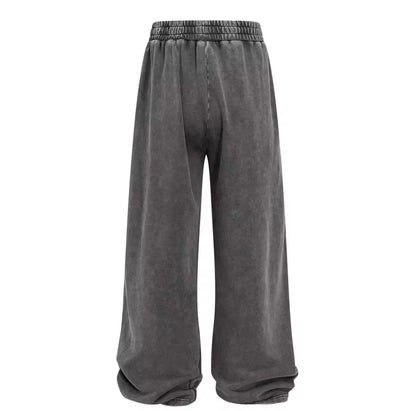 Jogginghose mit weitem Bein